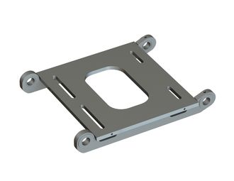 Motorplatte für Vorgelege 1025x850x167 für Lindner Recyclingtech 