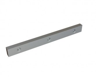 Mounting bar center 504x50x25, 3x M20 threads for Lindner Recyclingtech Lindner Saturn 2500