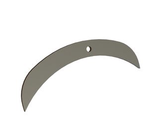 Nervure 400x141.2x10, pour tôle de crible pour Eldan Recycling 