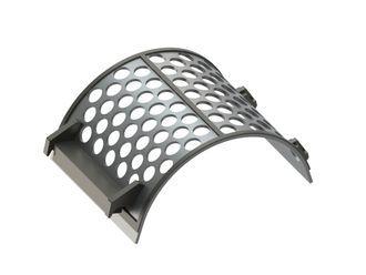 Panier de criblage 497 mm de large, épaisseur de tôle perforée t=10, perforation Ø50, ligament 11 pour Lindner Recyclingtech 