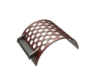 Panier de criblage 497 mm de large, épaisseur de tôle t=10, avec plaques de support, Hardox pour Lindner Recyclingtech Lindner Micromat