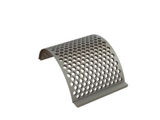 Panier de criblage 577 mm de large, épaisseur de tôle perforée t=25, perforation ronde Ø35 pour Lindner Recyclingtech Lindner Jupiter