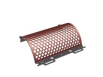 Panier de criblage 690 mm de large, épaisseur de tôle perforée t=10, perforation Ø50 ligament 10 pour Untha Untha QR 1400