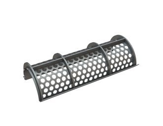 Panier de criblage 793 mm de large, épaisseur de tôle perforée t=5, perforation Ø30 ligament 10 
