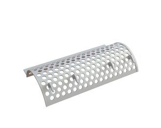 Panier de criblage 796 mm de large, épaisseur de tôle perforée t=6, perforation V4A Ø8 ligament 4 pour Vecoplan Vecoplan VAZ 800 XL