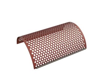 Panier de criblage, largeur 1003 mm, épaisseur de tôle perforée t=8, perforation Ø25, ligament 6 pour Amis | Zerma 