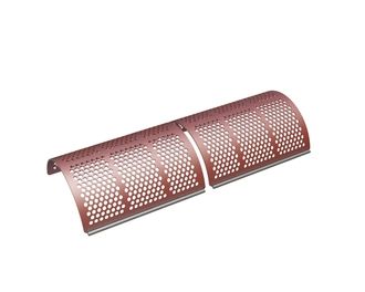 Panier de criblage, largeur 2008 mm, épaisseur de tôle perforée t=12, en 2 parties, perforation Ø30 pour Zerma | AMIS Zerma ZXS 2000