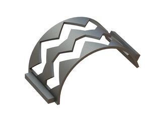 Panier de criblage, largeur 346 mm, épaisseur de tôle perforée t=15 pour Weima Maschinenbau GmbH 