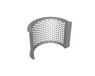 Panier de criblage largeur 686, tôle de criblage épaisseur t=6, perforation Ø50, ligament 9 pour Holzmag | Metso 