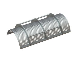 Panier de criblage, largeur 976, épaisseur de tôle t=6, perforation Ø12, ligament 5 pour Herbold Meckesheim GmbH 