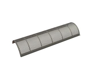 Panier de crible largeur 1450, épaisseur t=4+1, perforation Ø4, ligament 2, acier de construction pour Eldan Recycling Eldan FG 1500