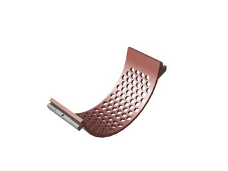 Panier de crible largeur 340, épaisseur t=25, perforation hexagonale largeur sur plats 40 pour Lindner Recyclingtech Lindner Polaris