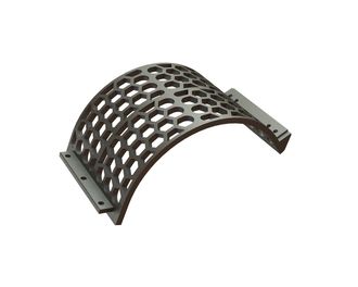 Panier de crible largeur 525, épaisseur t=25, perforation hexagonale largeur sur plats 60 pour Lindner Recyclingtech Lindner Universo