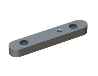 Parallel key 36x20x200, DIN 6885 form E / ISO 773, bright steel 