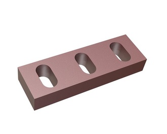 Peigne racleur 344x110x50 Eco Line, version 145, Hardox pour Lindner Recyclingtech 