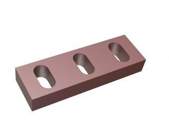 Peigne racleur 344x110x50, Hardox, version 145 pour Lindner Recyclingtech Lindner Jupiter