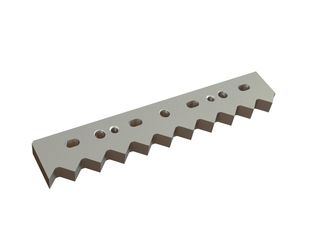 Peigne racleur extérieur 513x94x30, PremiumCut, 2x filetage M16, version W9 pour Untha Untha MR