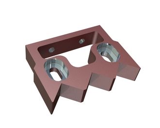 Peine rascador 343x254x72, Hardox, versión 87 para Lindner Recyclingtech Lindner Power Komet 2800