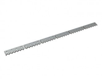 Peine rascador de 6 piezas 2480x115x28 Premium Line, versión 60, versión X para Vecoplan Vecoplan VAZ 2500
