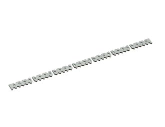 Pettine raschiatore 7 pezzi 2917x134x28 Premium Line, 28 fori svasati, passo denti 80 per Weima Maschinenbau GmbH 