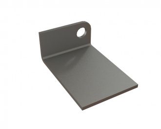 Piastra di pulizia per rotore 145x100x56 per Lindner Recyclingtech Lindner Jupiter