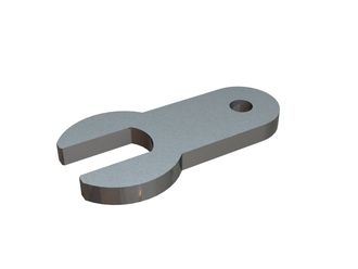Pin lock bottom 115x60x10 for Lindner Recyclingtech Lindner Komet 2800 (A)