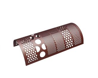 Placa de criba 1705 ancho, espesor t=10, perforaciones variadas, Hardox para MeWa | Ehehalt | Andritz MeWa | THM Recycling 