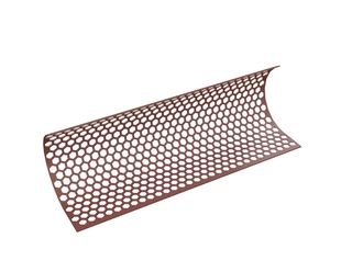 Placa de criba ancho 2490, espesor t=12, perforación hexagonal ancho entre caras 65, ligamento 19 para Zeno Zerkleinerungsmaschinen 