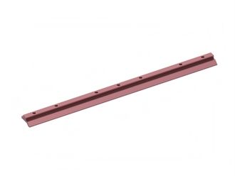 placa de desgaste centro 976x72x35 Hardox para Hosokawa Alpine AG 