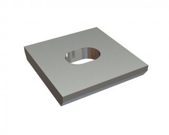 Placa soporte cuchilla 117x115x18 versión 117, rotor escalonado para Lindner Recyclingtech Lindner Jupiter