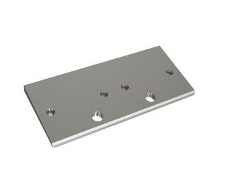 Plaque de recouvrement centrale 399x175x27, en forme de coin, 4 trous fraisés Ø14/Ø20, version 60 pour Zerma | AMIS Zerma ZXS 2000