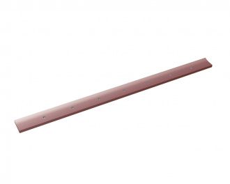 Plaque d'usure pour support de couteau, L=976, t=12, 7x filetage M12, Hardox pour Eldan Recycling Eldan FG 952