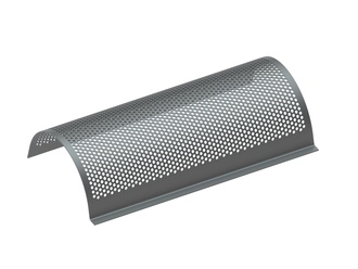 Plateau perforé 1039 large, épaisseur plateau perforé t= 6, perforation Ø13, entretoise 6 