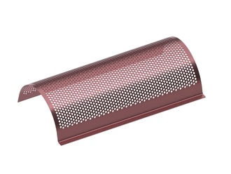 Plateau perforé 1039 large, épaisseur plateau perforé t=5, Hardox, perforation Ø13, entretoise 6 