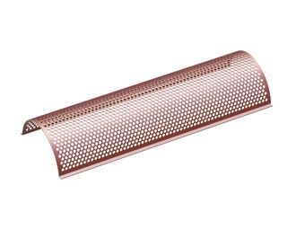 Plateau perforé 1450 large, l'épaisseur t=5 Perforation Ø18, entretoise 6, Hardox pour Eldan Recycling 