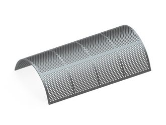 Plateau perforé 1626 large épaisseur plateau perforé t=15, perforation étagée ø18, ø20 pour Previero 