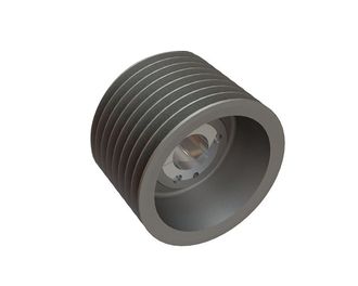 Polea 8V Ø315, 8 ranuras, versión casquillo cónico 4040 para Lindner Recyclingtech 