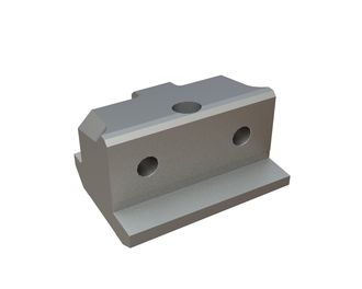 Portacoltello centrale sinistro 173x125x100/97, versione 172 per Lindner Recyclingtech Lindner Polaris 1800