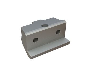 Portacuchillas exterior derecho 173x125x100/97, versión 172 para Lindner Recyclingtech Lindner Polaris 1800