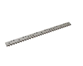 Raschiatore in 3 parti 1521x97x35, Premium Line, versione 37, versione W9 per Untha Untha MR