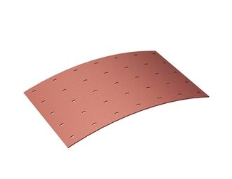 Repair plate for material disturb flap 620 wide for Lindner Recyclingtech Lindner Jupiter