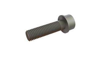 Rib screw M10x20 with Hexagonalsocketheadscrew 