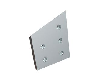 Right knife 182/131x140x20 Premium Line, 5 countersunk holes, W version for HSM GmbH + Co. KG 