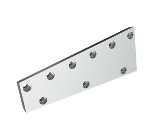 Right knife 325x127/77x25 Premium Line, 9 countersunk holes, W version for HSM GmbH + Co. KG 