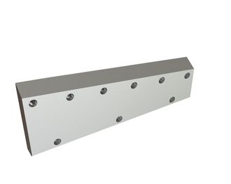 Right knife, 325x134/84x25, Premium Line, 9 countersunk holes, cutting edge 1.5x90°/60°, W version for HSM GmbH + Co. KG 