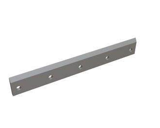 Right rotor knife 456x63x10, PremiumCut, cutting edge 5x20° (front)/30°, X version for Guidetti Recycling Systems 