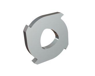 Rotary shear Ø489x58, 4 teeth, cutting edge 17.5° for MeWa | Ehehalt | Andritz MeWa | THM Recycling Mewa UC 130