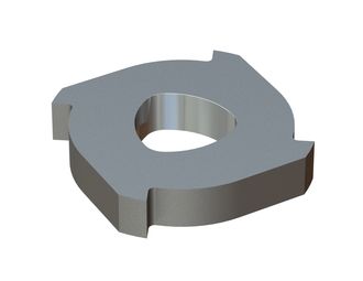 Rotor cizalla Ø480x80 4 dientes, filo de corte 9,2º para MeWa | Ehehalt | Andritz MeWa | THM Recycling Mewa UC 150