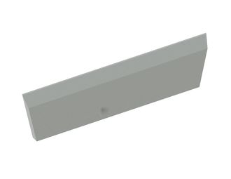 Rotor knife 130x35x5, PremiumCut, cutting edge 40°/60°, 2 blind holes 120°, Y7 version for EREMA Engineering Recycling Maschinen und Anlagen 