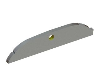 Rotor knife 180x36.3x8, Eco Line, hole Ø10.3, X version 